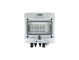 Rozdzielnica przył. DC hermetyczna IP65 EMITER z ogranicznikiem przepięć DC Noark 1000V typu 1+2, 2x łańcuch PV, 2x MPPT