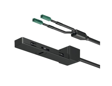 Moduł zasilający, czarny, 1 m, 240 W, Häfele Lighting OneCable, 83368354
