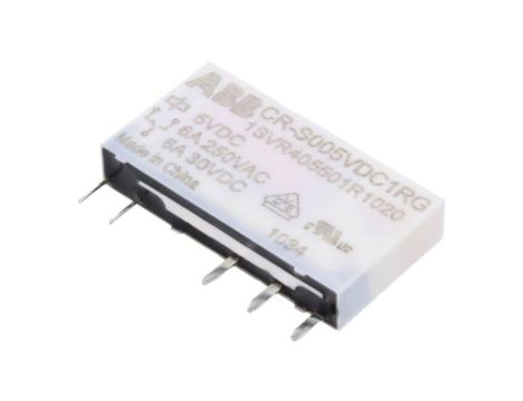 CR-S005VDC1RG Przekaźnik miniaturowy, SPDT, Napięcie Cewki: 5VDC, CR-S, podstawka,THT