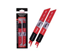 Brzeszczot do piły szablastej 150mm do metalu bi-metal 24TPI 2szt. Schmith