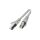 Patchcord FTP kat.6 kabel sieciowy LAN 2x RJ45 linka szary 10m ATEL