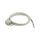 Przewód zasilający OMY 3x1,5mm2 z wtyczką kątową 2P+Z Uni-Schuko biały 1,5m