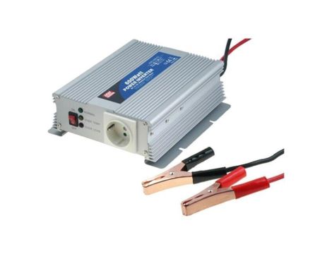 Przetwornica DC/AC, 600W, Napięcie wyjściowe: 230VAC, 1015VDC, 210x173x65mm A301-600-F3