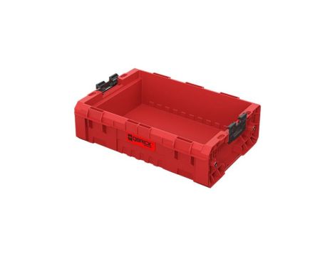 Skrzynia na narzędzia kosz otwarty 450x310x130mm 9l Qbrick BOX 130 2.0 System PRO RED Ultra HD