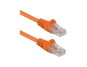 patchcord Cat5e UTP CCA pomarańczowy /3 m/