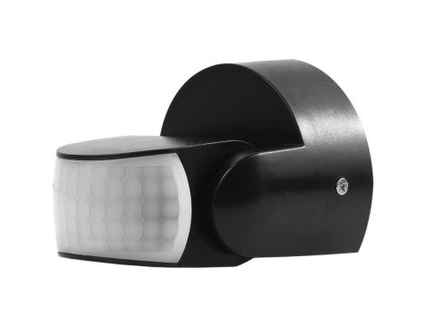 Czujnik ruchu PIR, 360/180, 1200W, IP65, natynkowy, czarny