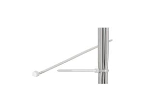 opaski zaciskowe 370x3.6mm trytki do kabli 100szt. Białe