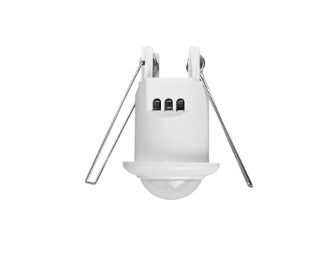 Czujnik ruchu PIR, 360, 300W, okrągły, podtynkowy, mini