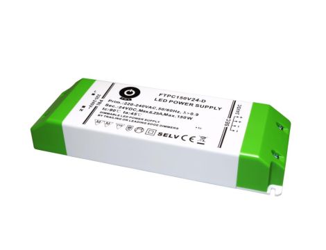Zasilacz LED 150W 24V 6.25A 48-150W slim DIMMING AC TRIAC FTPC150V24-D POSPOWER