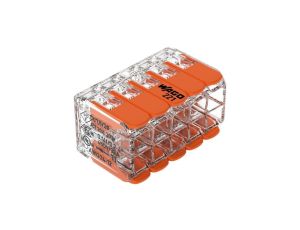 WAGO COMPACT 221-420 Szybkozłączka 10x 0,2-4,0mm2 uniwersalna (na drut / na linkę) 450V/32A ORYGINALNA 15szt.