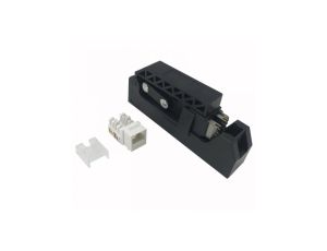 zestaw 24 modułów Keystone Cat6 UTP z narzędziem zaciskowym