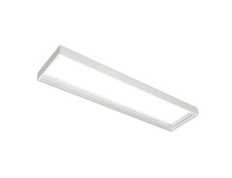 Rama do natynkowego montażu paneli sufitowych LED ALPHA PRO (1195x295mm), biała