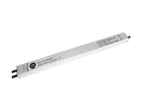 Zasilacz LED 132W 12V 11A meblowy DALI2 Push Dimming IP67 metalowa obudowa FTPC150V12-DA-WP POSPOWER