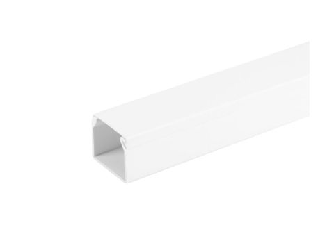 KORYTO KABLOWE LISTWA KANAŁ KABLOWY KORYTKO Z POKRYWĄ 30x25 2M