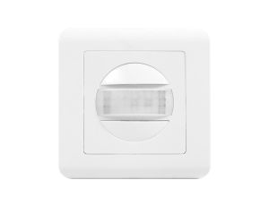 Czujnik ruchu PIR do instalacji w puszce, 160, 300W, biały