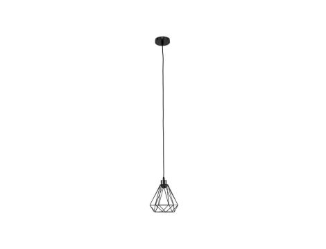 Lampa wisząca LOFT ALAMBRA LARGO E27 czarna, industrialna EDO777193 EDO