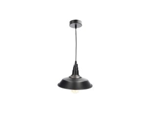Lampa wisząca TENE E27 czarna matowa EDO777175 EDO