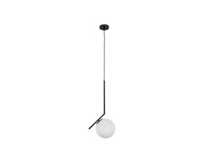 Lampa wisząca PELOTA BLACK E27 czarny biały EDO777102 EDO