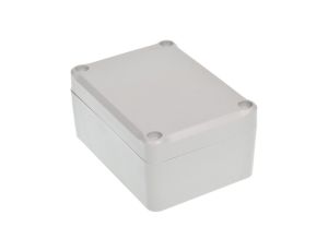 Obudowa hermetyczna Z56 jasna z uszczelką zalewaną i tulejkami mosiężnymi ABS - Z56SJ-IP67 TM ABS