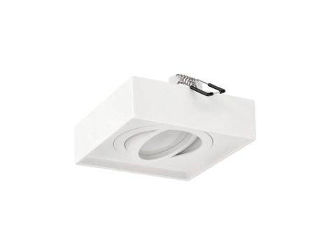 Punktowa oprawa sufitowa wpuszczana PALLAD 1 MINI White IP20 kwadratowa biała EDO777124 EDO