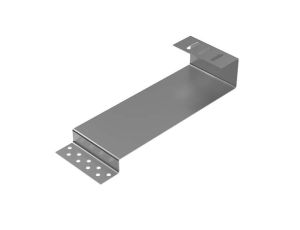 Uchwyt z blachy nierdzewnej pod karpiówkę, wydłużony 409mm - K-44-W