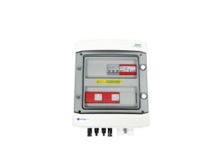 Rozdzielnica przył. DCAC herm. EMITER z ogranicznikiem przepięć DC Dehn 1000V typu 1+2, 2 x łańcuch PV, 2 x MPPT, EM-92_DCAC