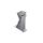 Uchwyt montażowy aluminiowy wysoki - K-45-7