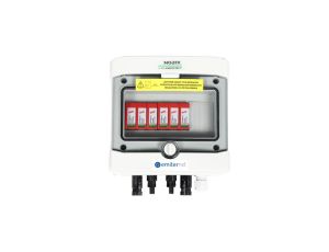 Rozdzielnica przył. hermetyczna z ogranicznikiem przepięć DC, 2x łańcuch PV, 2x MPPT, EM-2_DC