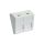 Adapter dwumodułowy kątowy 45x45mm dla 2xRJ45 lub 2xRJ12 do gniazd kat. 6A beznarzędziowych DC/SIP-30AIN2