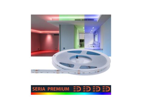Taśma Premium 24V COB 840led RGB (5) RGB