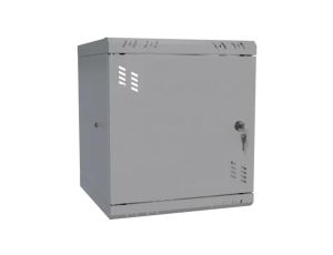 Szafa wisząca RACK 10 6U 300mm drzwi metalowe szara
