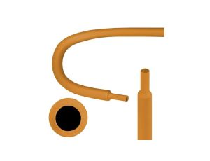 Rurka termokurczliwa RTS 2,4/1,2mm brązowa 1m