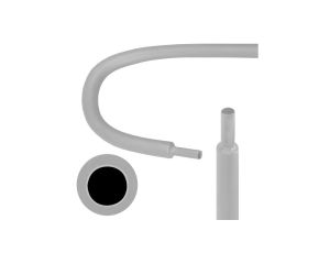 Rurka termokurczliwa RTS 12,7/6,4mm szara 1m
