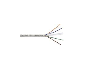 Kabel Emiter Net UTP (U/UTP) kat.6 450MHz drut standard PVC szary K/EMITERNET-UTP6PVC-STD /305m/