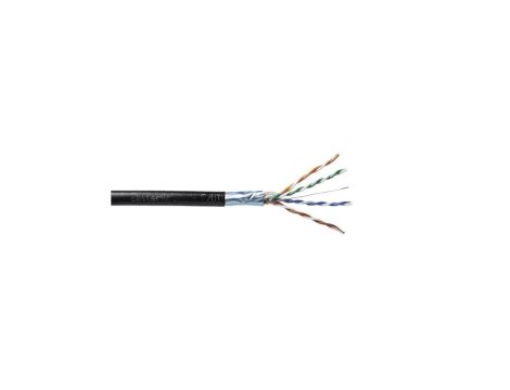 Kabel EmiterNet zewnętrzny żelowany FTP (F/UTP) kat.6 żel, drut 4x2x0,57 PE+GEL