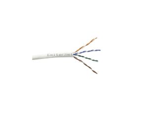 Kabel Emiter Net UTP (U/UTP) kat.5e 350 MHz,drut 4 x 2 x 24 AWG, K/EMITERNET-UTP5EPVC. /305m/