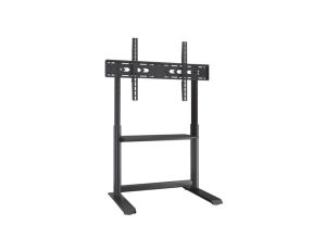 stojak podłogowy do telewizora (TV) 60-86 cali regulowany z półką AV