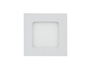 Plafon kwadratowy podtynkowy wpuszczany LED 6W 420lm 3000K IP20 biały barwa WW biała ciepła V-TAC VT-607SQ