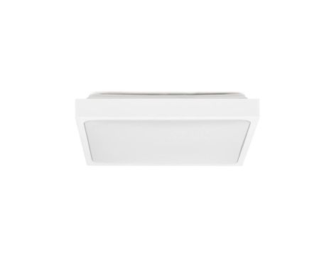 Plafon kwadratowy natynkowy LED 18W 1800lm 3000K IP44 biały barwa WW biała ciepła V-TAC VT-8618W-SQ