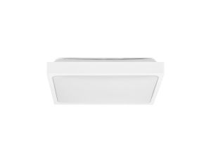 Plafon kwadratowy natynkowy LED 18W 1800lm 6500K IP44 biały barwa CW biała zimna V-TAC VT-8618W-SQ
