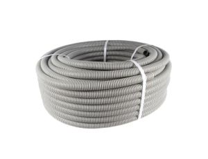 Peszel z pilotem, rura karbowana do kabla PCV Fi 16mm 320N, długość 50m