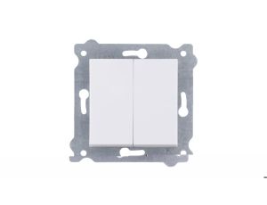 Łącznik podwójny Biały 250V 10A 202/01 EXEN