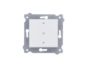 Łącznik pojedynczy roletowy trójpozycyjny 250V 10A Biały 218/01