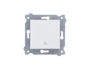 Przycisk dzwonkowy 250V 10A Biały 207/01 EXEN