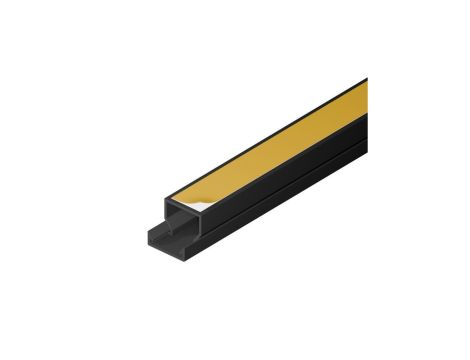 Kanał elektroinstalacyjny / Korytko kablowe samoprzylepne 1510 (2m) Antracytowy EDO777760