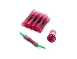 Złączka Termokurczliwa z Tulejką Miedzianą 0,5 - 1,5 mm 10 Szt.