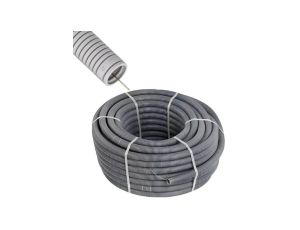 PESZEL Z PILOTEM Rura karbowana do kabli RKGL 25/19mm 320N Szara 50m AKS