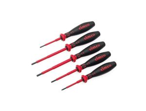 Zestaw Wkrętaków Wkrętaki Izolowane 1000V T8 - T25 Torx Komplet 5 Sztuk