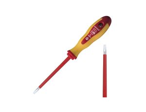 Śrubokręt Wkrętak Płaski Izolowany 2K VDE 1000V 1.0 x 4 x 100 mm HAUPA
