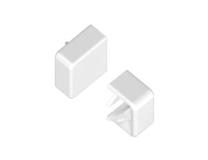 Zakończenie do Kanału Kablowego MKE ZAK 11x15mm 1 sztuka Białe AKS Zielonka